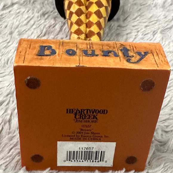 Set of 3, Pilgrim figurines, Harvest/ Thanksgiving decorations, Jim Shore & Lori - Picture 5 of 9